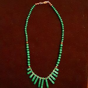 Emerald gree necklace